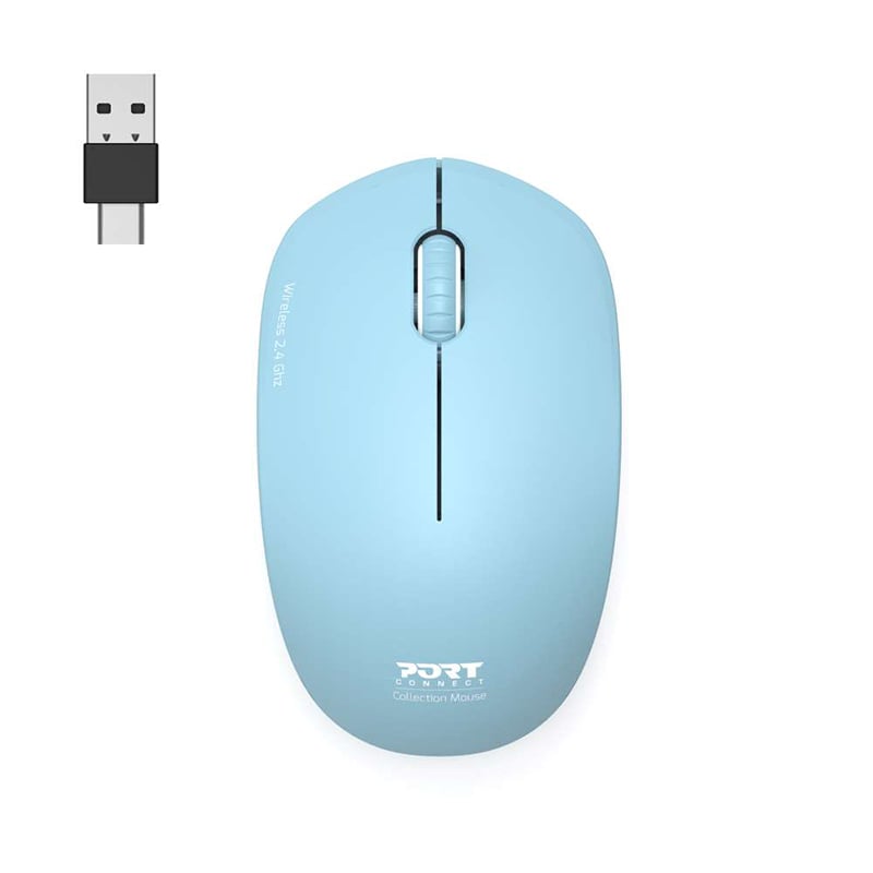 Port Connect Wireless Mouse Azur