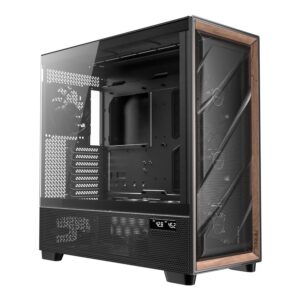 Antec FLUX PRO E-ATX Full Tower Gaming Chassis   Black