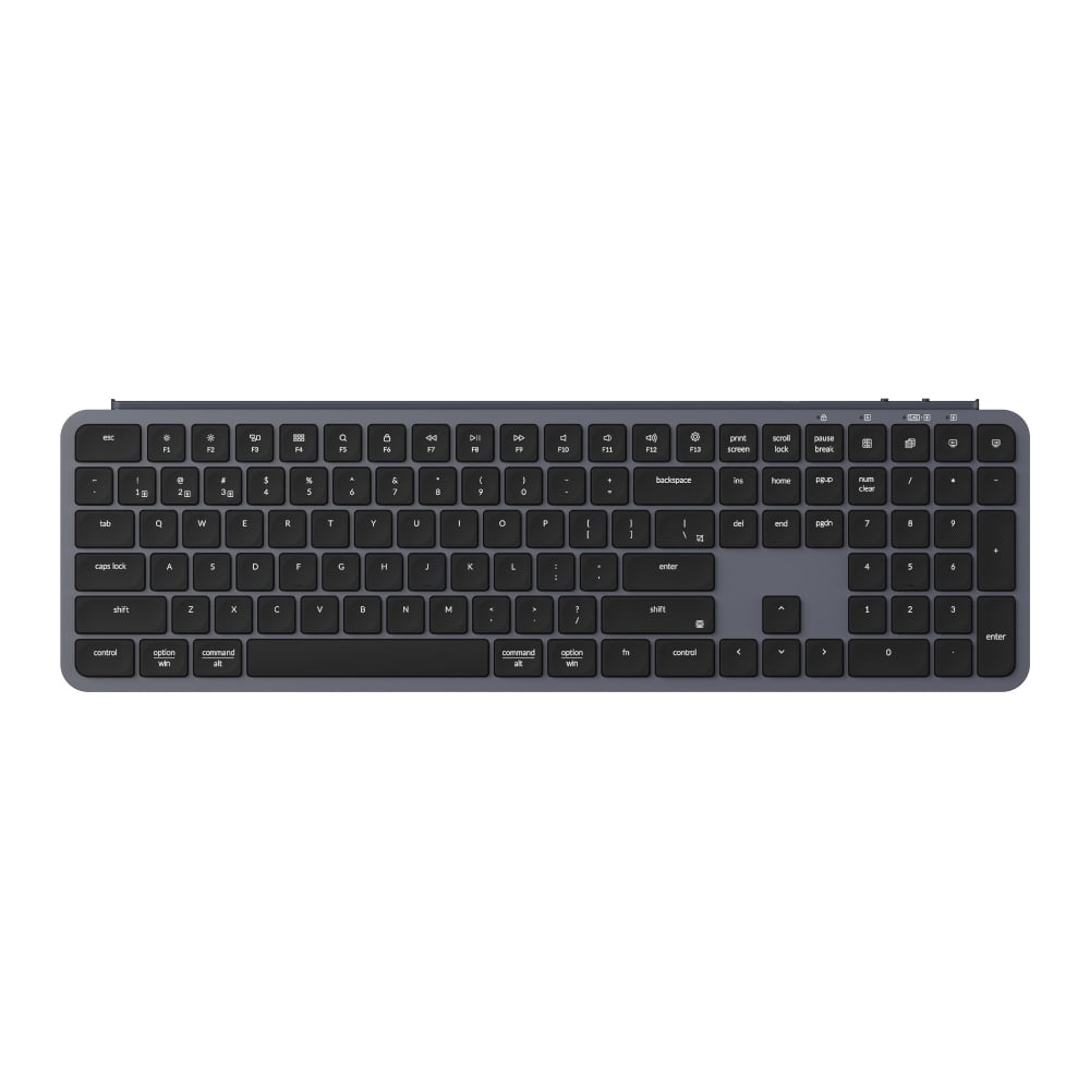 Keychron B6 Pro Ultra-Slim 100% Wireless Keyboard Space Grey