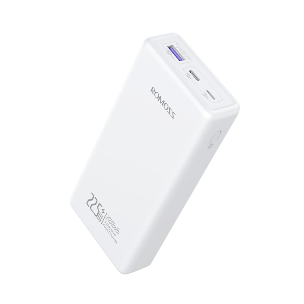 Romoss PRC20 20000mAh 22.5W Fast Charge Power Bank White