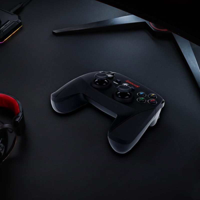 Redragon HARROW Wireless X/D-input(Digital/Analog) PC Controller - Black - Image 7