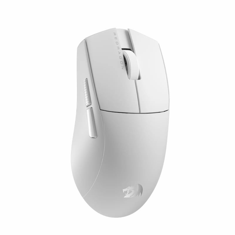 Redragon M916 PRO 1K 3-Mode Wireless Gaming Mouse - White