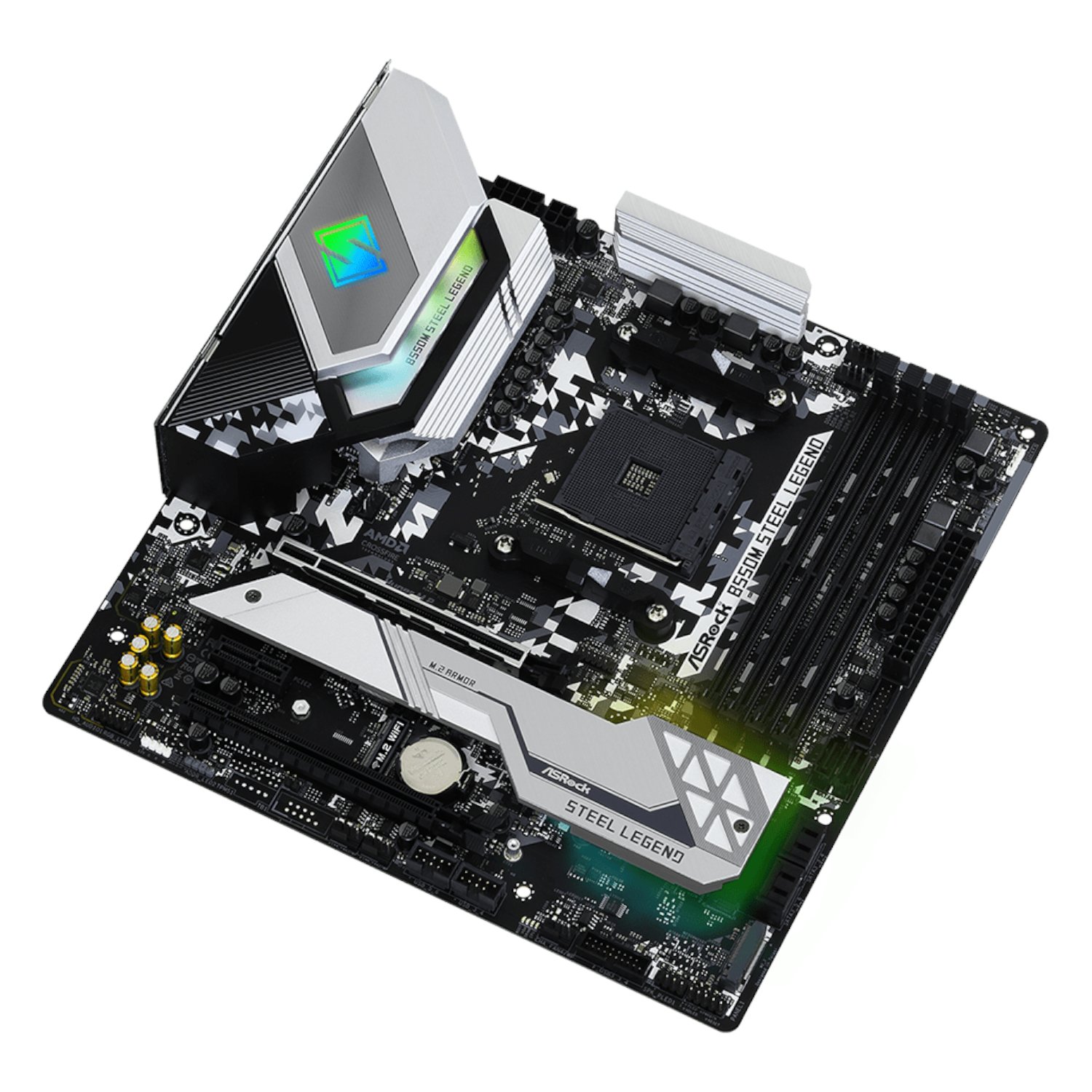 ASRock B550M Steel Legend AM4 M-ATX Motherboard - Image 3