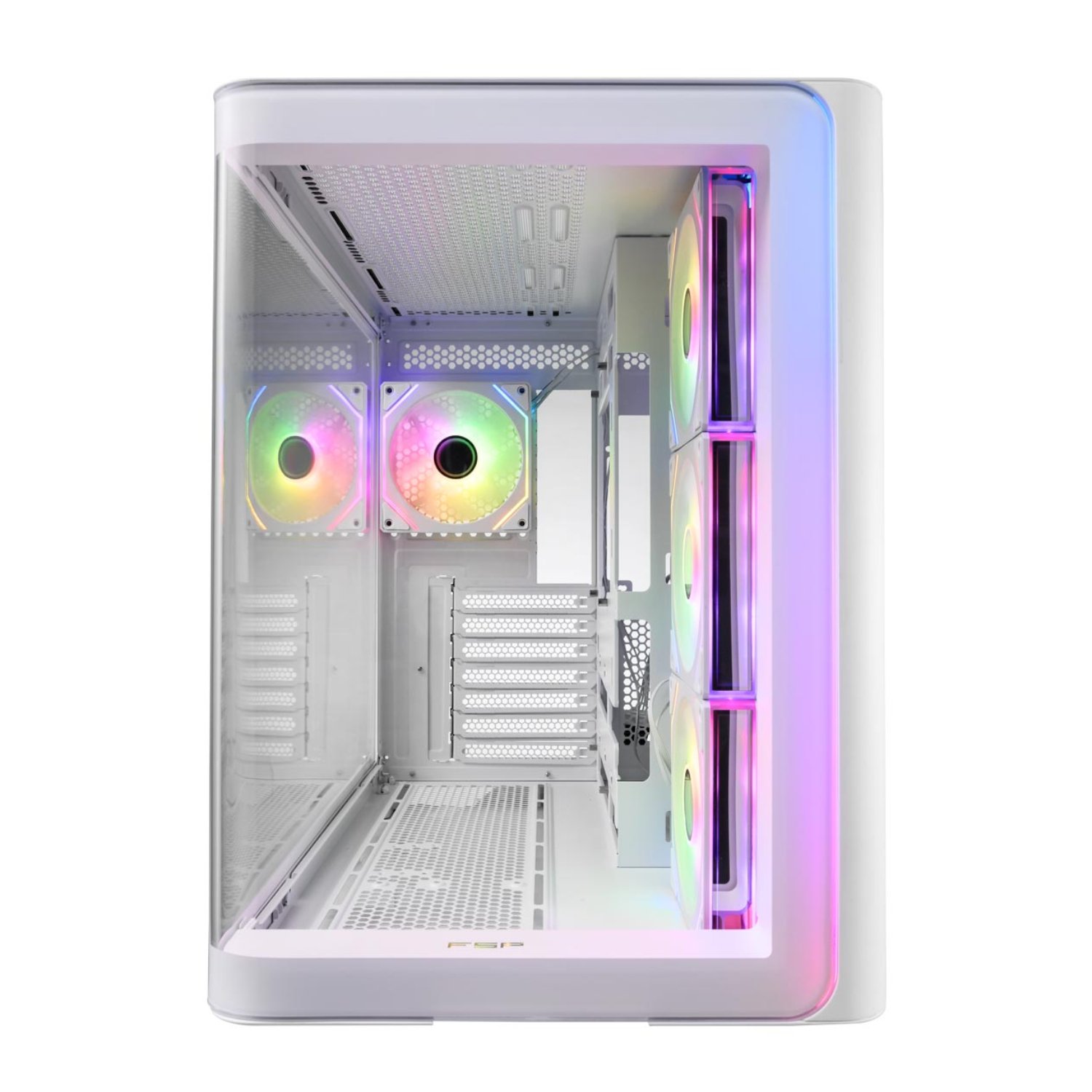 FSP M580 ATX White Gaming Chassis and HV Pro 650W Power Supply Bundle - Image 4