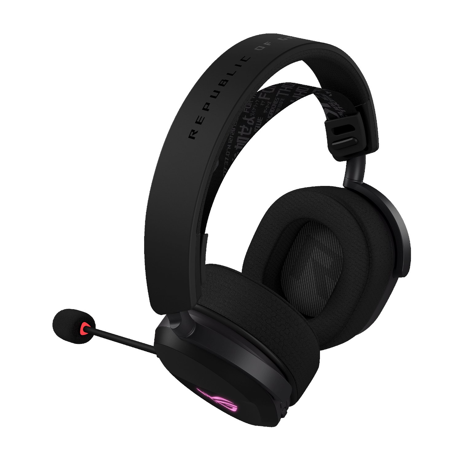 Asus ROG Pelta Stereo Wireless Gaming Headset - Black - Image 4