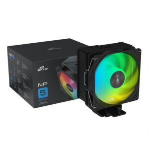 FSP NP5-BA 120mm PWM ARGB CPU Air Cooler   Black
