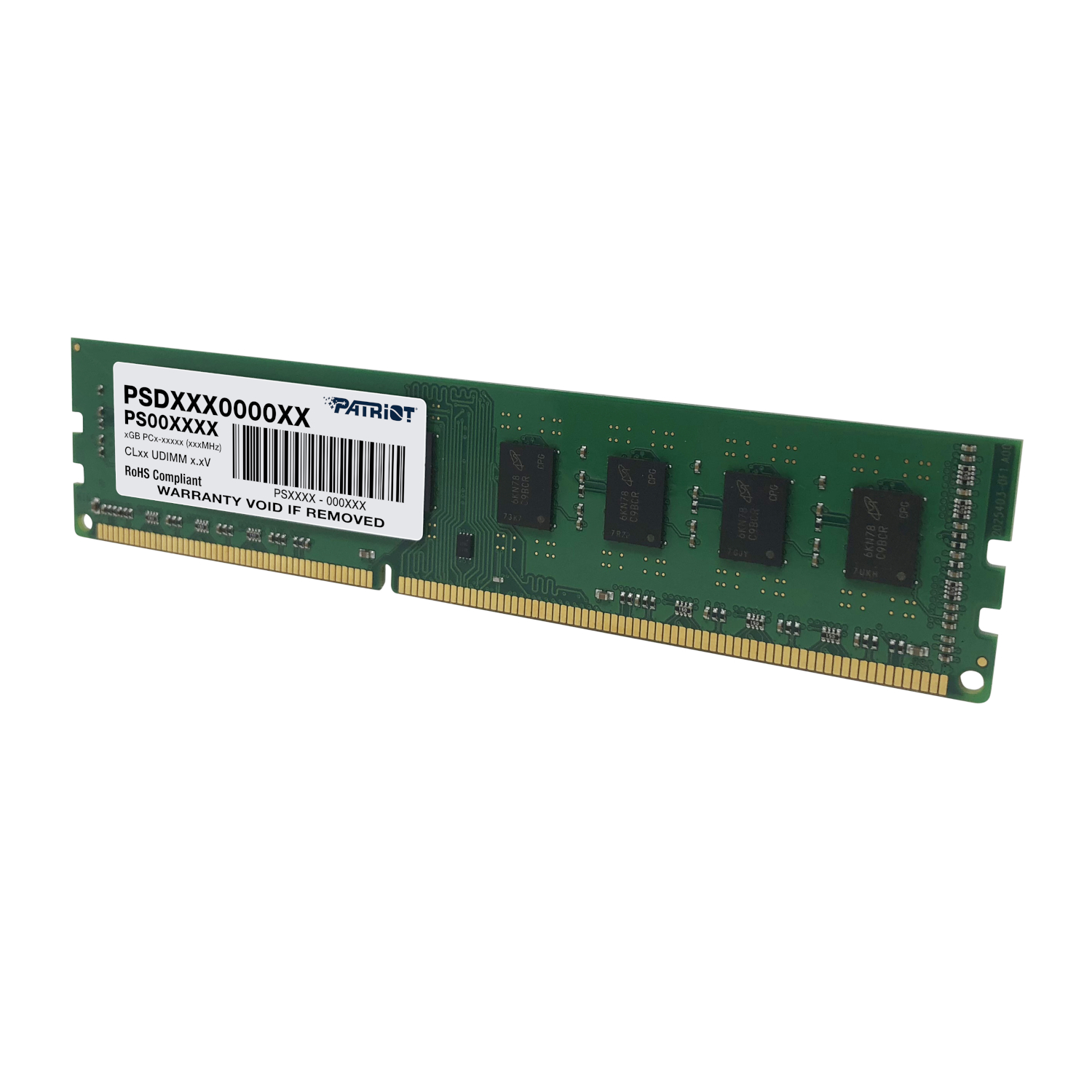 Patriot Signature Line 4GB 1600MHz DDR3 Single Rank Desktop Memory - Image 4