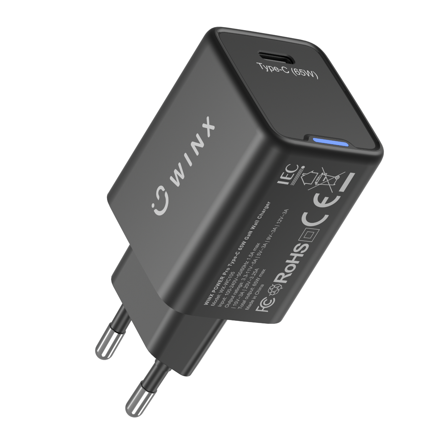 WINX POWER Pro Type-C 65W GaN Wall Charger - Image 3