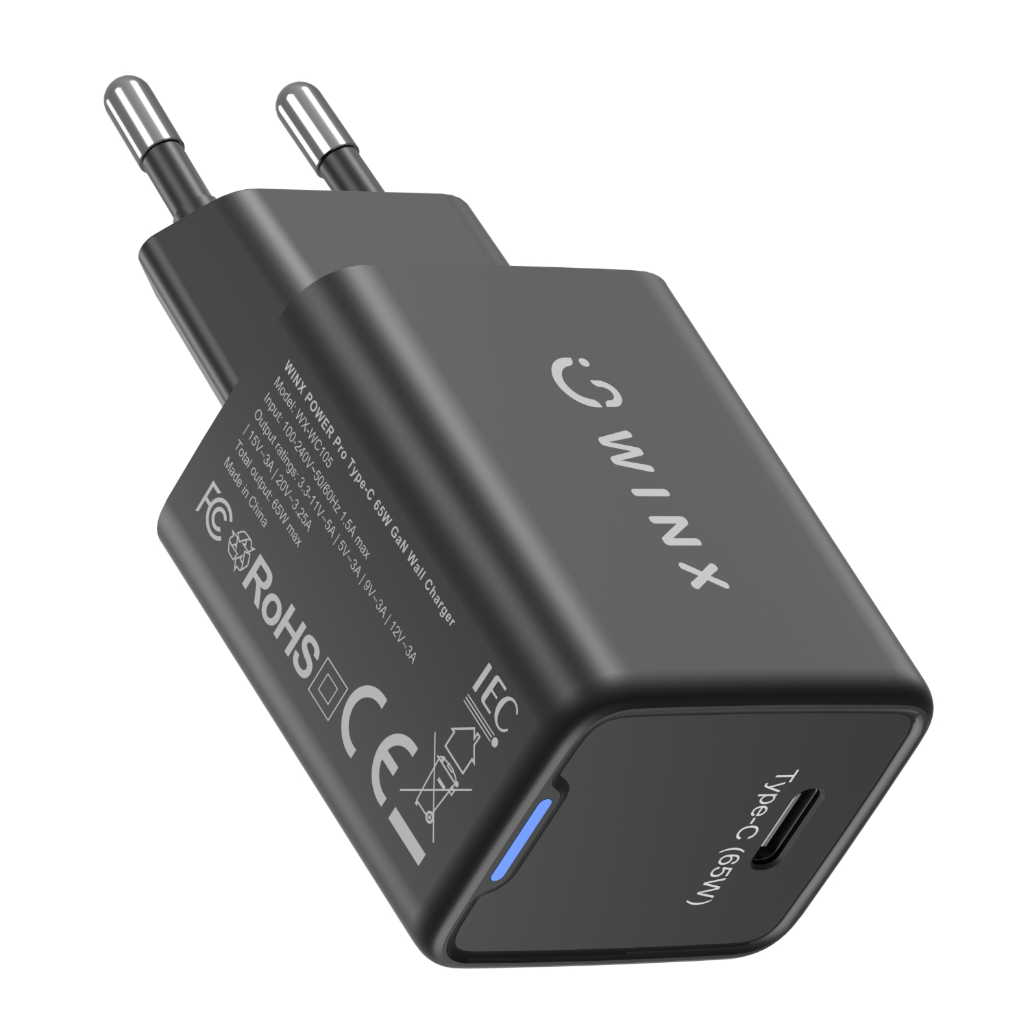 WINX POWER Pro Type-C 65W GaN Wall Charger - Image 5