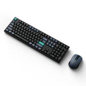 Keychron B36 100% Layout Wireless Keyboard and Mouse Combo ? Black/Green
