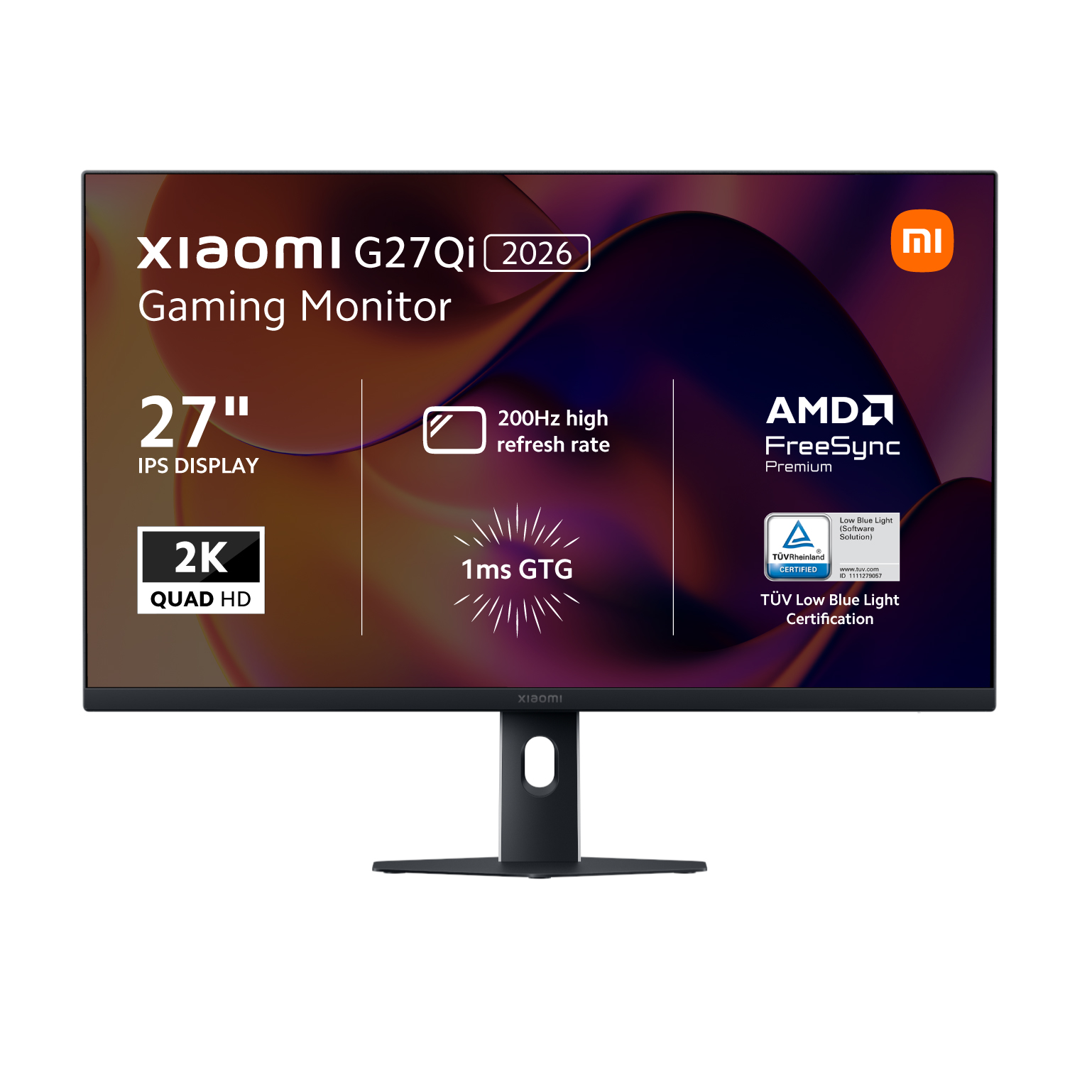 Xiaomi G27Qi 2026 27? 2K QHD 200Hz Fast IPS Gaming Monitor