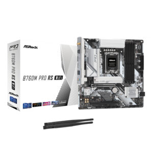 ASRock B760M Pro RS WiFi Intel LGA 1700 MATX Gaming Motherboard