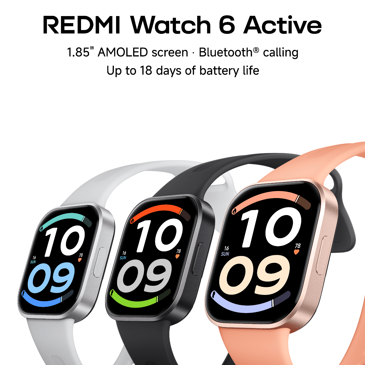 Xiaomi Redmi Watch 6 Active - Black - Image 5